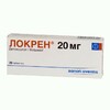Локрен таб п/о  делимые 20мг №28