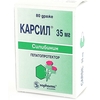 Карсил таб п/о (драже) 35мг №80