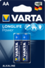 Батарейки VARTA LONGLIFE POWER AA №2 (пальчиковые)