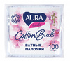 Ватные палочки "Aura" №100 запаска