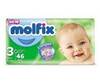 Подгузники Молфикс Pure&Soft миди 3 46 шт (4-9 кг)