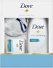 Dove набор "Exfoliating Collection"(гель, мыло, губка)