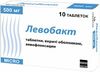 Левобакт таб.п/о 500мг №10