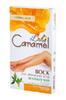 Caramel Воск для депиляции тела 16 полосок зеленый чай